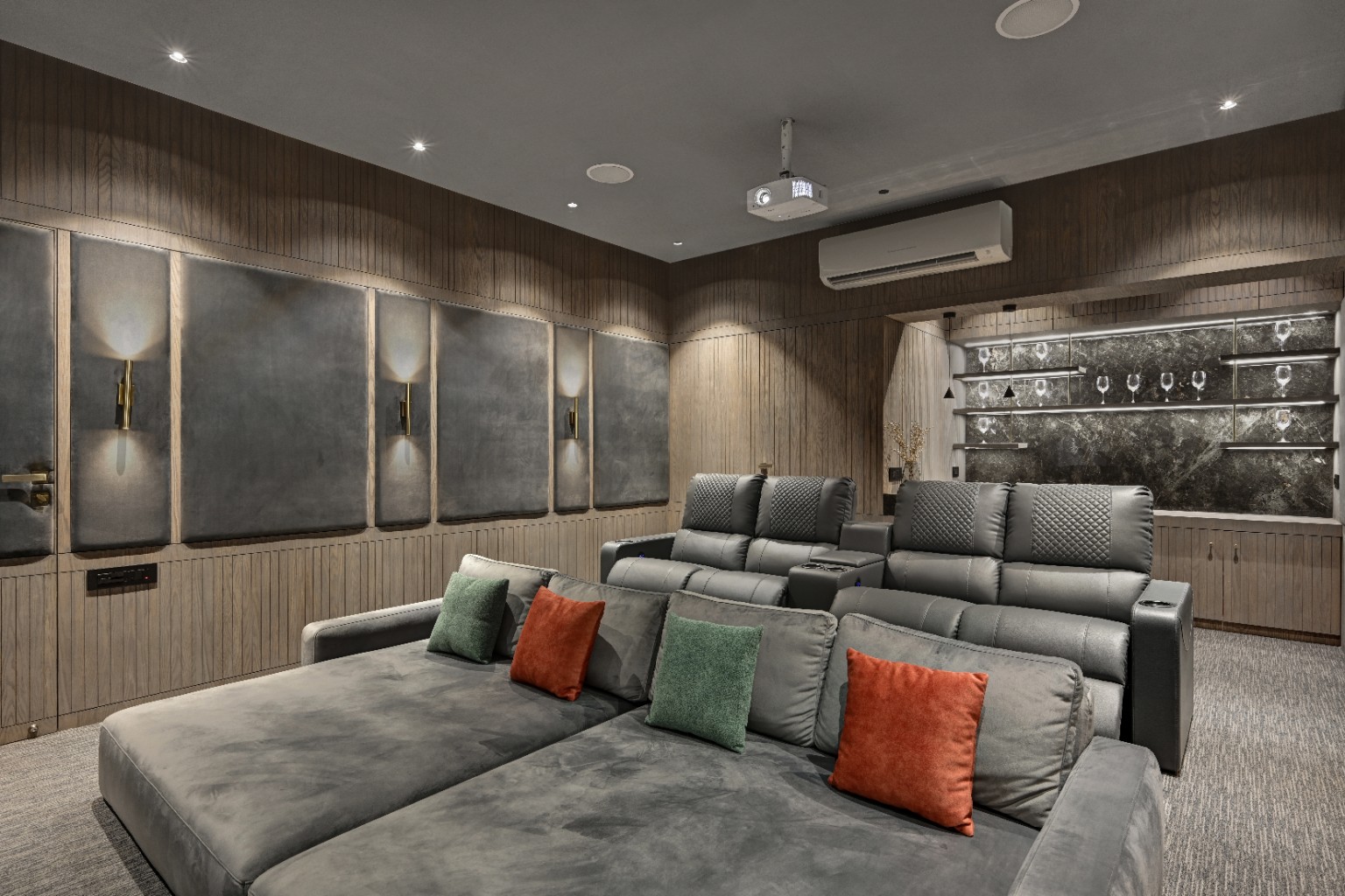 Luxury home theater
